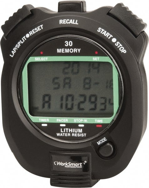 Water & Shock Resistant Digital Stopwatch MPN:WS-PE-STOP-006