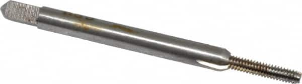 Straight Flute Tap: #2-56 UNC, 3 Flutes, Bottoming, 2B Class of Fit, High Speed Steel, Bright/Uncoated MPN:MSC-04422572