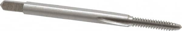 #4-36 Plug RH H2 Bright High Speed Steel 3-Flute Straight Flute Hand Tap MPN:MSC-04424362