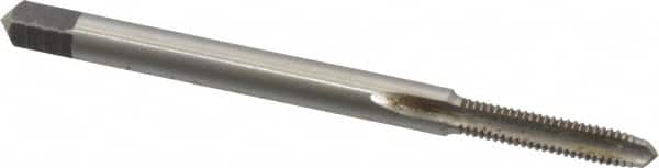 #4-48 Plug RH 2B H2 Bright High Speed Steel 3-Flute Straight Flute Hand Tap MPN:MSC-04424487