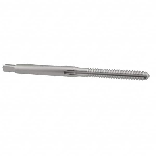 Straight Flute Tap: #5-40 UNC, 3 Flutes, Plug, 2B/3B Class of Fit, High Speed Steel, Bright/Uncoated MPN:MSC-04425401