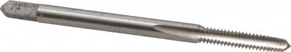 Straight Flute Tap: #5-40 UNC, 3 Flutes, Taper, 2B/3B Class of Fit, High Speed Steel, Bright/Uncoated MPN:MSC-04425427