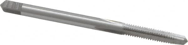 Straight Flute Tap: #6-40 UNF, 3 Flutes, Taper, 2B/3B Class of Fit, High Speed Steel, Bright/Uncoated MPN:MSC-04426425