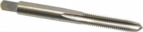 Straight Flute Tap: 1/4-28 UNF, 4 Flutes, Plug, High Speed Steel, Bright/Uncoated MPN:MSC-04460283