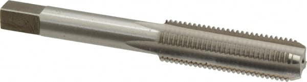 Straight Flute Tap: 7/16-20 UNF, 4 Flutes, Bottoming, High Speed Steel, Bright/Uncoated MPN:MSC-04463212