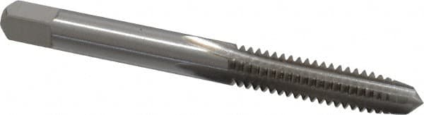 Straight Flute Tap: 1/4-20 UNC, 4 Flutes, Plug, 3B Class of Fit, High Speed Steel, Bright/Uncoated MPN:MSC-04470209