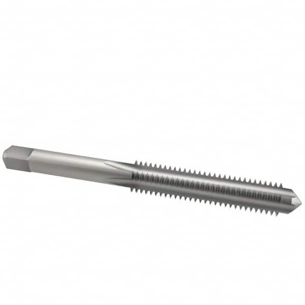 Straight Flute Tap: 1/4-28 UNF, 4 Flutes, Plug, 3B Class of Fit, High Speed Steel, Bright/Uncoated MPN:MSC-04470282