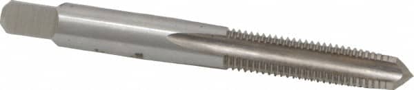 Straight Flute Tap: 5/16-24 UNF, 4 Flutes, Taper, 3B Class of Fit, High Speed Steel, Bright/Uncoated MPN:MSC-04471264