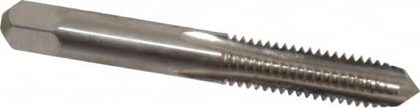 Straight Flute Tap: 3/8-16 UNC, 4 Flutes, Plug, 3B Class of Fit, High Speed Steel, Bright/Uncoated MPN:MSC-04472163