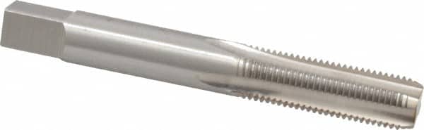 Straight Flute Tap: 3/8-24 UNF, 4 Flutes, Bottoming, 3B Class of Fit, High Speed Steel, Bright/Uncoated MPN:MSC-04472254
