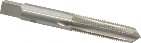 Straight Flute Tap: 3/8-24 UNF, 4 Flutes, Taper, 3B Class of Fit, High Speed Steel, Bright/Uncoated MPN:MSC-04472262