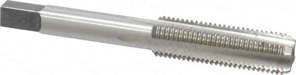 Straight Flute Tap: 7/16-20 UNF, 4 Flutes, Bottoming, High Speed Steel, Bright/Uncoated MPN:MSC-04473211