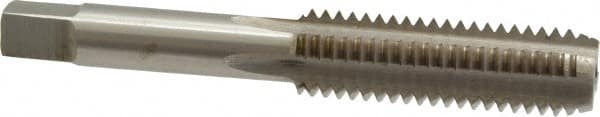 Straight Flute Tap: 1/2-13 UNC, 4 Flutes, Bottoming, 3B Class of Fit, High Speed Steel, Bright/Uncoated MPN:MSC-04474144