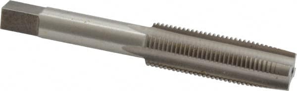 Straight Flute Tap: 1/2-20 UNF, 4 Flutes, Taper, 3B Class of Fit, High Speed Steel, Bright/Uncoated MPN:MSC-04474227