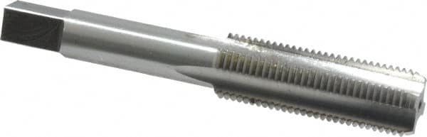 Straight Flute Tap: 9/16-18 UNF, 4 Flutes, Bottoming, High Speed Steel, Bright/Uncoated MPN:MSC-04485199