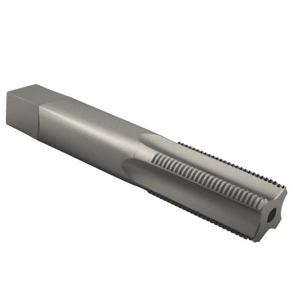 Straight Flute Tap: 1-12 UNF, 4 Flutes, Plug, 3B Class of Fit, High Speed Steel, Bright/Uncoated MPN:MSC-04489100