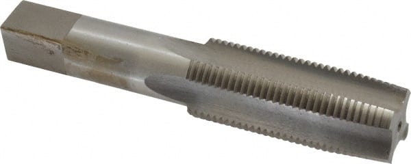 Straight Flute Tap: 1-12 UNF, 4 Flutes, Taper, 3B Class of Fit, High Speed Steel, Bright/Uncoated MPN:MSC-04489126