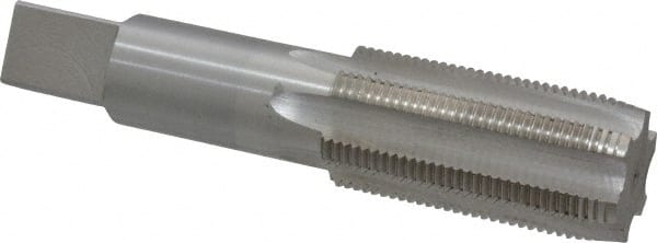Straight Flute Tap: 1-1/4-12 UNF, 6 Flutes, Plug, 3B Class of Fit, High Speed Steel, Bright/Uncoated MPN:MSC-04489456
