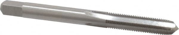 Straight Flute Tap: #12-40 UNS, 4 Flutes, Plug, 3B Class of Fit, High Speed Steel, Bright/Uncoated MPN:JY4838744