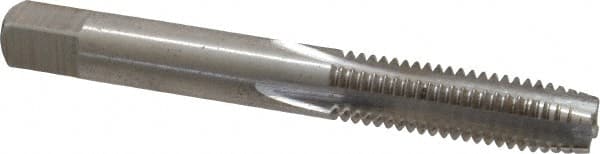 Straight Flute Tap: 5/16-20 UNS, 4 Flutes, Plug, 3B Class of Fit, High Speed Steel, Bright/Uncoated MPN:JY4841144