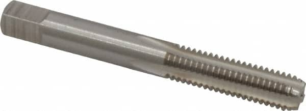 Straight Flute Tap: 5/16-20 UNS, 4 Flutes, Bottoming, 3B Class of Fit, High Speed Steel, Bright/Uncoated MPN:JY4841151