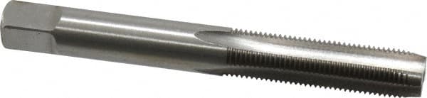Straight Flute Tap: 5/16-32 UNEF, 4 Flutes, Plug, High Speed Steel, Bright/Uncoated MPN:JY4841326
