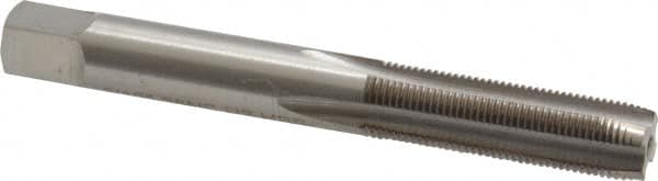 Straight Flute Tap: 5/16-36 UNS, 4 Flutes, Plug, High Speed Steel, Bright/Uncoated MPN:JY4841367
