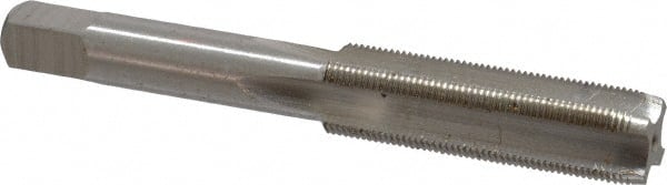 Straight Flute Tap: 15/32-32 UNS, 4 Flutes, Plug, High Speed Steel, Bright/Uncoated MPN:JY4843736