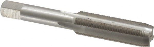 Straight Flute Tap: 1/2-28 UNEF, 4 Flutes, Plug, High Speed Steel, Bright/Uncoated MPN:JY4844254