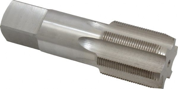 Straight Flute Tap: 1-1/4-20 UNS, 6 Flutes, Plug, 3B Class of Fit, High Speed Steel, Bright/Uncoated MPN:JY4870200