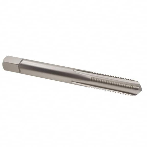 Straight Flute Tap: 1/4-28 UNF, 4 Flutes, Plug, 3B Class of Fit, High Speed Steel, Bright/Uncoated MPN:JY4910287