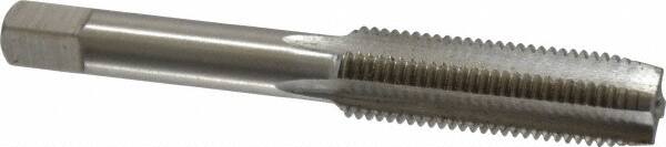 Straight Flute Tap: 7/16-20 UNF, 4 Flutes, Plug, High Speed Steel, Bright/Uncoated MPN:JY4913208