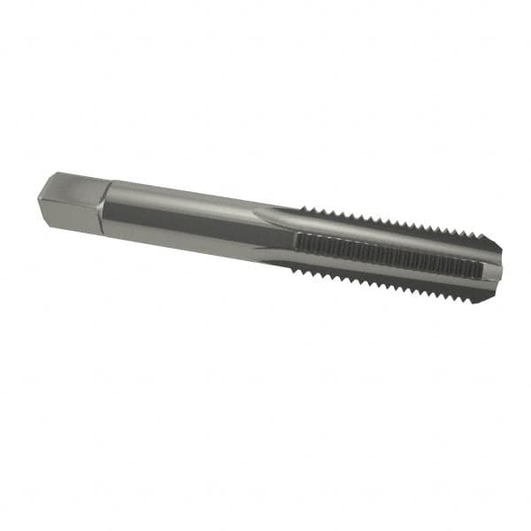 Straight Flute Tap: 1/2-13 UNC, 4 Flutes, Plug, 3B Class of Fit, High Speed Steel, Bright/Uncoated MPN:JY4914131