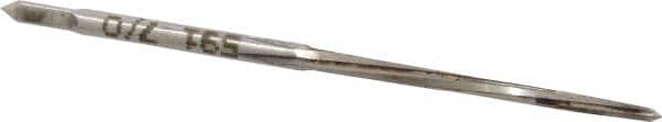 Taper Pin Reamer: #7/0 Pin, 0.0497