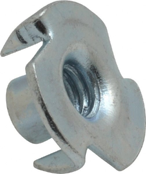 1/4-20 Zinc-Plated Steel Standard Tee Nut MPN:TNUTI0250L-100B