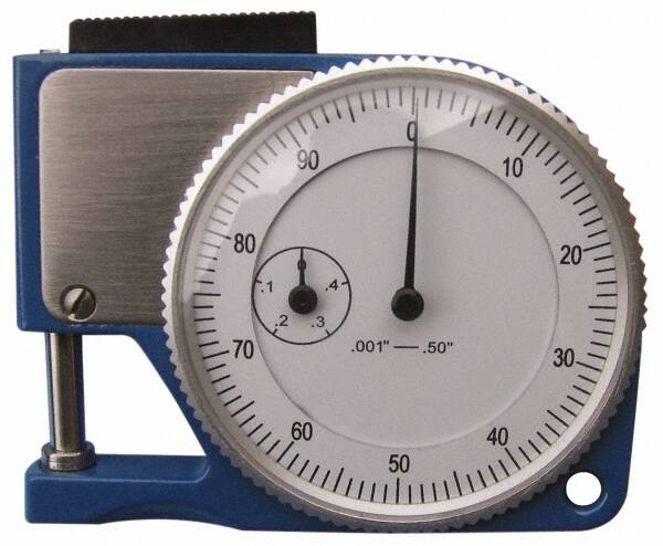 Dial Thickness Gages, Minimum Measurement (mm): 0.00  MPN:615-5215