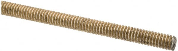 Threaded Rod: 1/4-20, 3' Long, Alloy Steel, Grade B7 MPN:07073