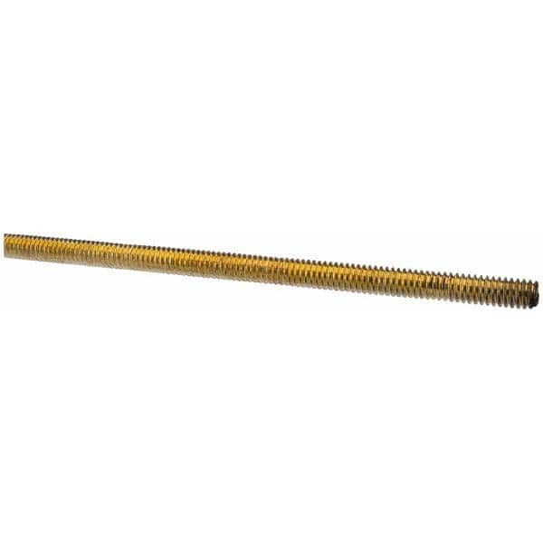 Threaded Rod: 1/4-20, 6' Long, Alloy Steel, Grade B7 MPN:07076