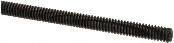 Threaded Rod: 1/4-20, 6' Long, Medium Carbon Steel MPN:10749