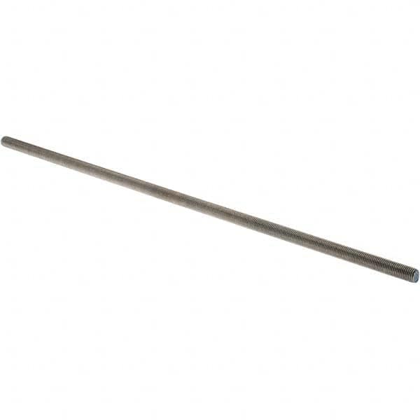 Threaded Rod: 7/8-9, 3' Long, Stainless Steel, Grade 304 (18-8) MPN:239281