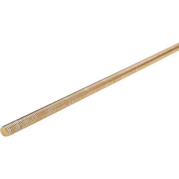 Threaded Rod: 3/8-16, 6' Long, Low Carbon Steel MPN:36689