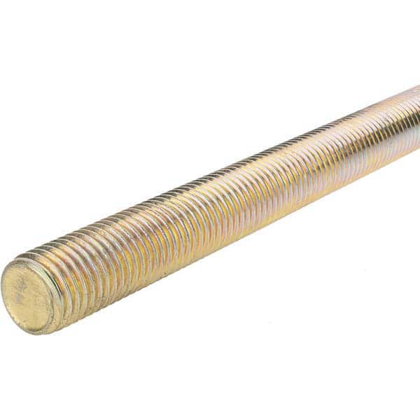 Threaded Rod: 1-1/8-7, 6' Long, Low Carbon Steel MPN:36698