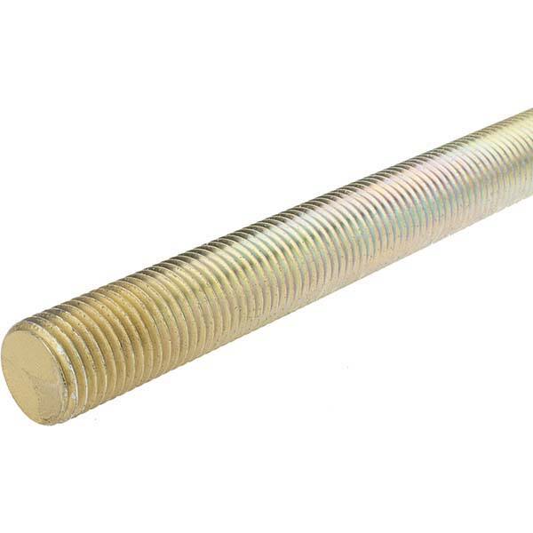 Threaded Rod: 1-1/4-7, 6' Long, Low Carbon Steel MPN:36699