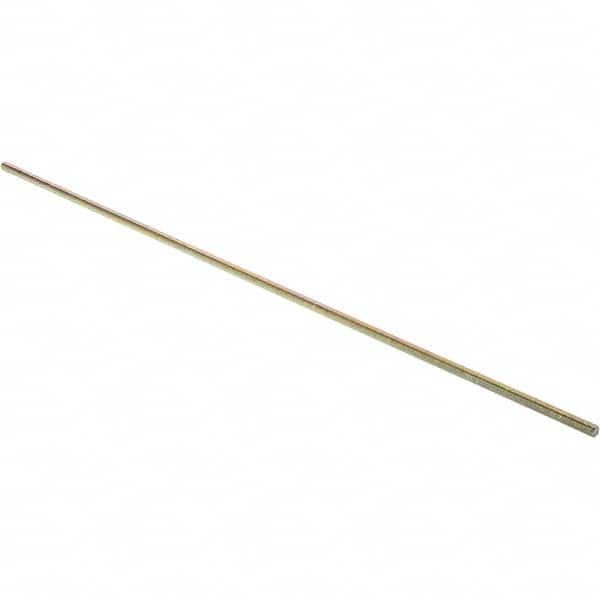 Threaded Rod: 7/16-20, 3' Long, Low Carbon Steel MPN:36918