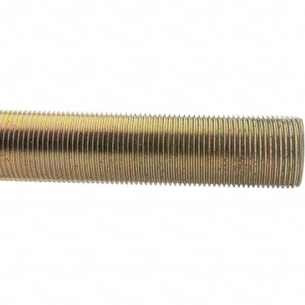 Threaded Rod: 1-1/4-12, 3' Long, Low Carbon Steel MPN:36925