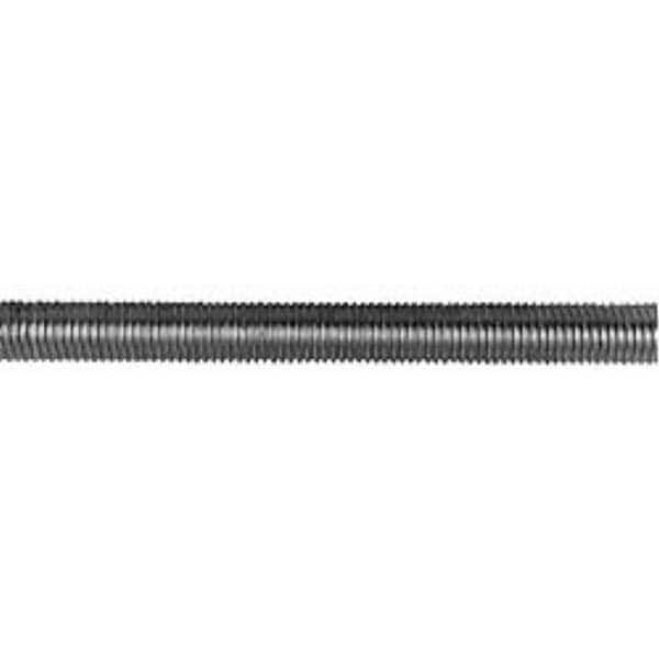 Threaded Rod: M4, 1 m Long, Stainless Steel, Grade 316 MPN:TR5XX00400