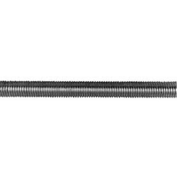 Threaded Rod: M2.5, 1 m Long, Stainless Steel, Grade 304 (18-8) MPN:TR5X00250