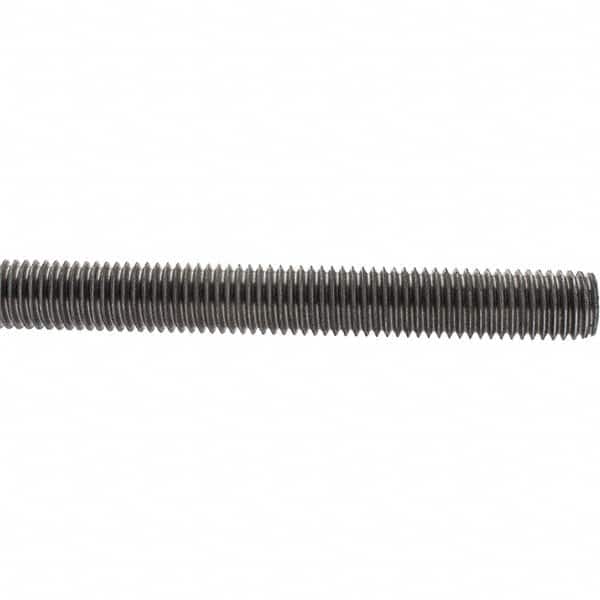 Threaded Rod: M14, 1 m Long, Steel, Grade 4.6 MPN:TR5S01400-001B