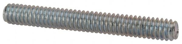 Fully Threaded Stud: 1/4-20 Thread, 2