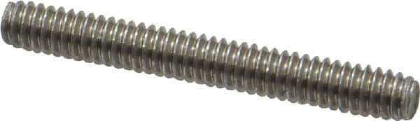 Fully Threaded Stud: 1/4-20 Thread, 2